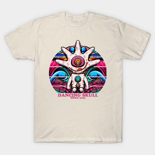 dancing alien skull T-Shirt by PutarOtak89